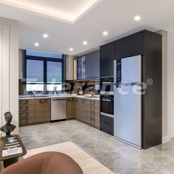 شقق من المتعهد في:في إيرديملي, مرسين اطلالة على البحر مسبح - شراء عقار في تركيا - 61292