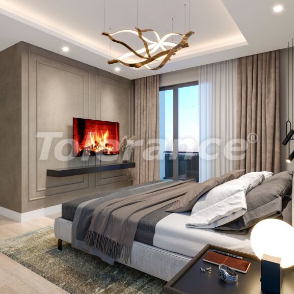 شقق من المتعهد في:في إيرديملي, مرسين اطلالة على البحر مسبح - شراء عقار في تركيا - 61295