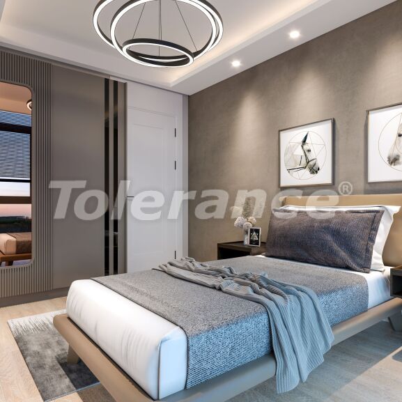 شقق من المتعهد في:في إيرديملي, مرسين اطلالة على البحر مسبح - شراء عقار في تركيا - 61298