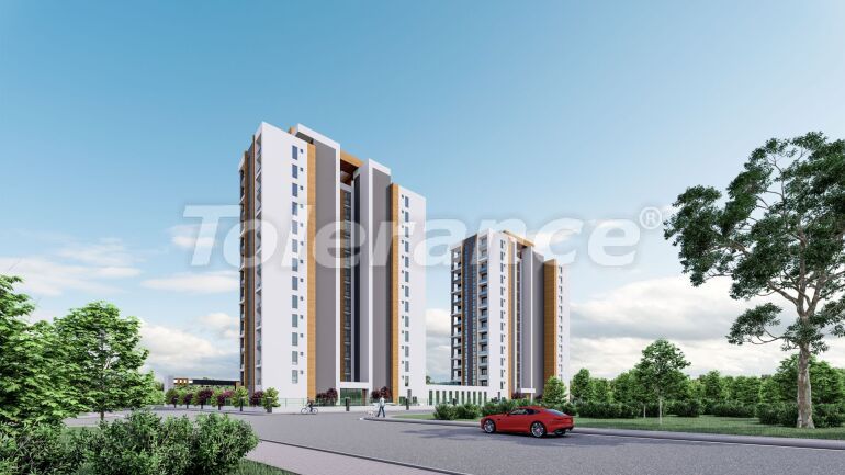 شقق من المتعهد في:في إيرديملي, مرسين اطلالة على البحر مسبح - شراء عقار في تركيا - 61299