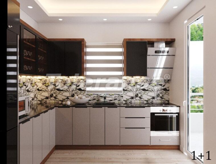 Apartment from the developer in Erdemli, Mersin with sea view with pool with installment - 61351 Apartment from the developer in Erdemli, Mersin with sea view with pool with installment - buy realty in Turkey - 61351