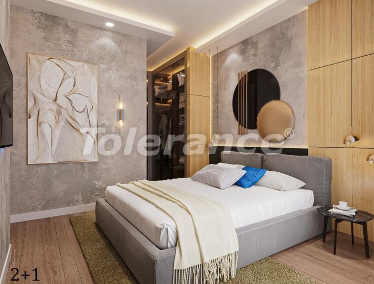 Apartment from the developer in Erdemli, Mersin with sea view with pool with installment - 61352 Apartment from the developer in Erdemli, Mersin with sea view with pool with installment - buy realty in Turkey - 61352