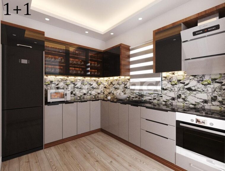 Apartment from the developer in Erdemli, Mersin with sea view with pool with installment - 61354 Apartment from the developer in Erdemli, Mersin with sea view with pool with installment - buy realty in Turkey - 61354