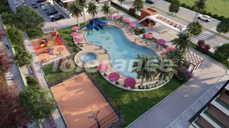 Apartment from the developer in Erdemli, Mersin with sea view with pool with installment - 61506 Apartment from the developer in Erdemli, Mersin with sea view with pool with installment - buy realty in Turkey - 61506