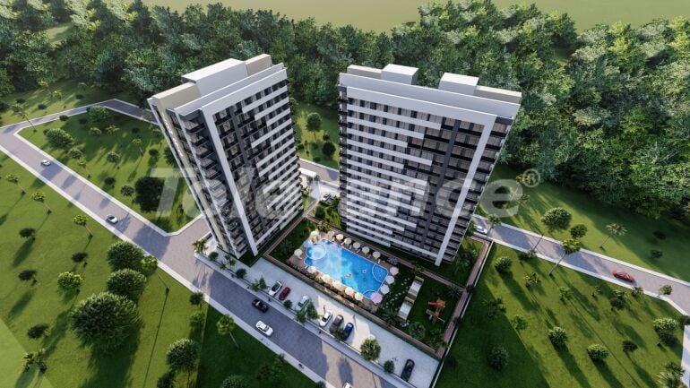 Appartement du développeur еn Erdemli, Mersin vue sur la mer piscine versement - acheter un bien immobilier en Turquie - 63028