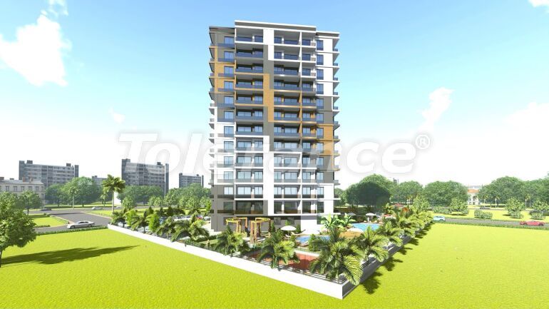 Apartment from the developer in Erdemli, Mersin with pool with installment - buy realty in Turkey - 64983