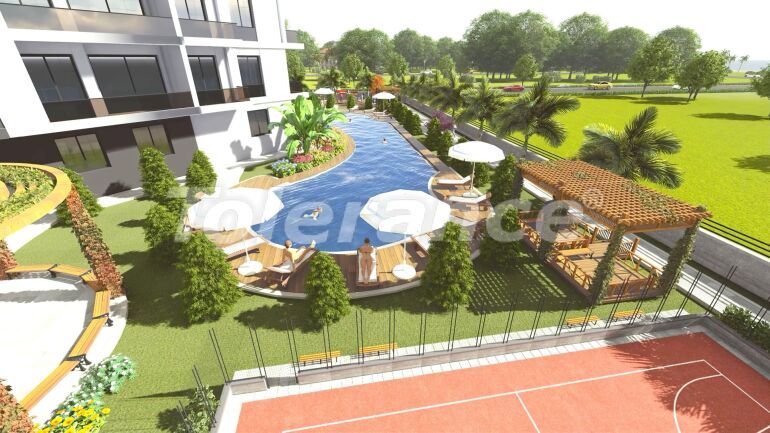 Appartement van de ontwikkelaar in Erdemli, Mersin zwembad afbetaling - 64988 Appartement van de ontwikkelaar in Erdemli, Mersin zwembad afbetaling - onroerend goed kopen in Turkije - 64988