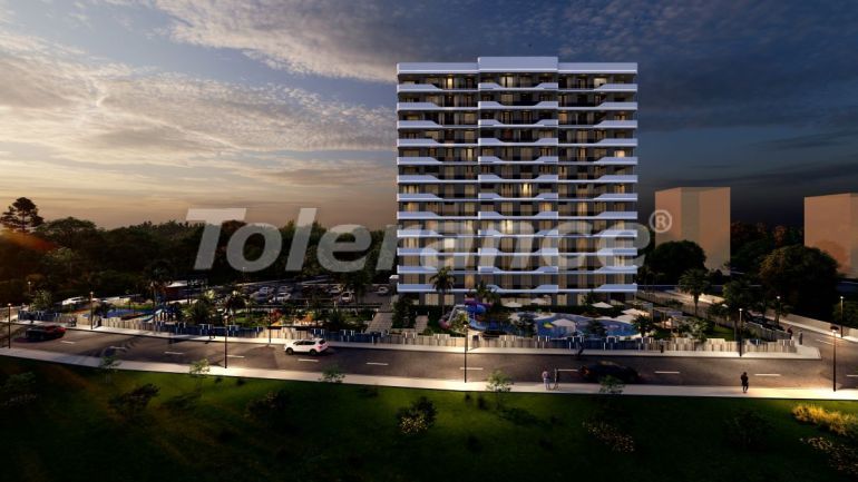 Apartment from the developer in Erdemli, Mersin with sea view with pool with installment - buy realty in Turkey - 65743