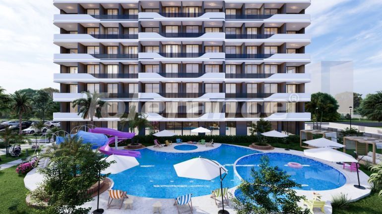 Appartement van de ontwikkelaar in Erdemli, Mersin zeezicht zwembad afbetaling - 65751 Appartement van de ontwikkelaar in Erdemli, Mersin zeezicht zwembad afbetaling - onroerend goed kopen in Turkije - 65751