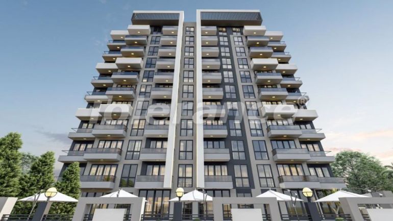 Apartment from the developer in Erdemli, Mersin with pool with installment - 67044 Apartment from the developer in Erdemli, Mersin with pool with installment - buy realty in Turkey - 67044
