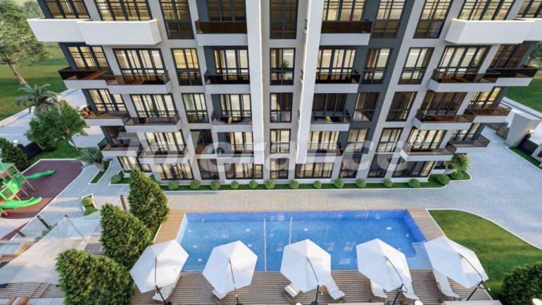 Apartment from the developer in Erdemli, Mersin with pool with installment - 67046 Apartment from the developer in Erdemli, Mersin with pool with installment - buy realty in Turkey - 67046