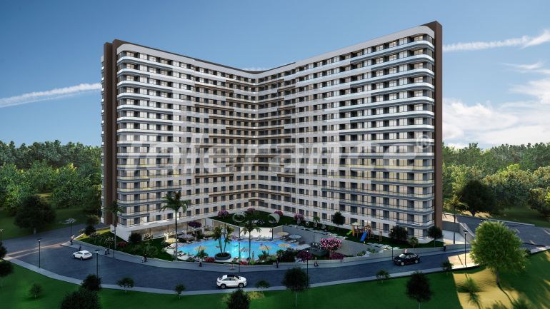Apartment from the developer in Erdemli, Mersin with pool with installment - buy realty in Turkey - 67861