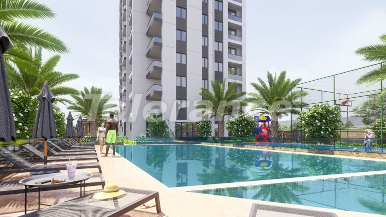 Apartment from the developer in Erdemli, Mersin with pool with installment - 80278 Apartment from the developer in Erdemli, Mersin with pool with installment - buy realty in Turkey - 80278
