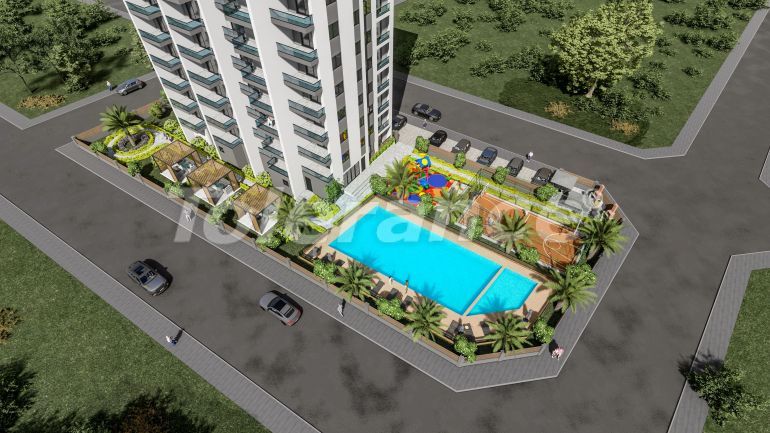 Apartment from the developer in Erdemli, Mersin with pool with installment - 80279 Apartment from the developer in Erdemli, Mersin with pool with installment - buy realty in Turkey - 80279