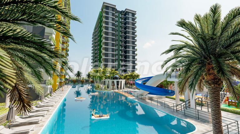 Apartment from the developer in Erdemli, Mersin with sea view with pool with installment - buy realty in Turkey - 82106