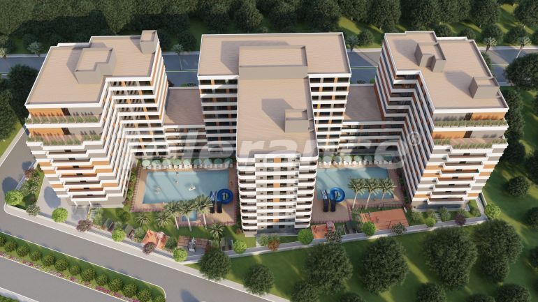 Appartement du développeur еn Erdemli, Mersin piscine versement - acheter un bien immobilier en Turquie - 85643