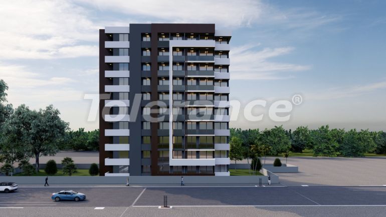 Apartment from the developer in Erdemli, Mersin with sea view with pool with installment - buy realty in Turkey - 95345