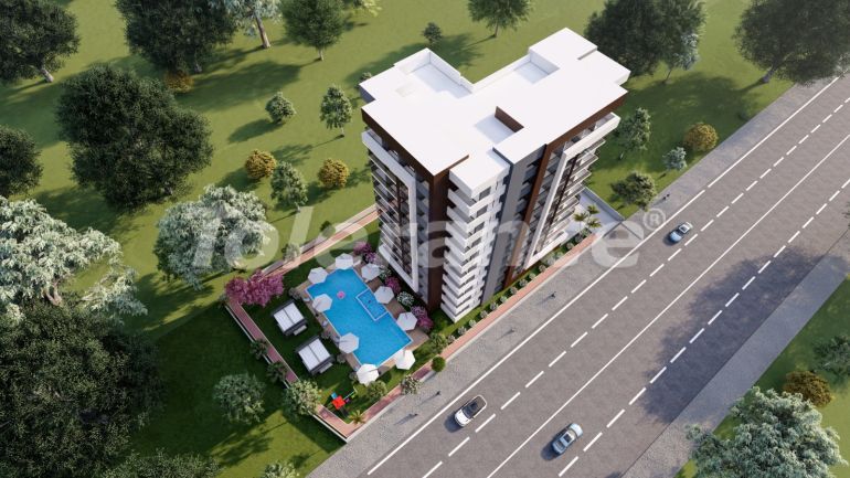 Apartment from the developer in Erdemli, Mersin with sea view with pool with installment - 95348 Apartment from the developer in Erdemli, Mersin with sea view with pool with installment - buy realty in Turkey - 95348
