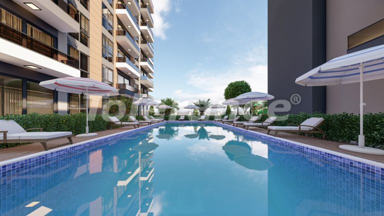 Apartment from the developer in Erdemli, Mersin with pool - 95688 Apartment from the developer in Erdemli, Mersin with pool - buy realty in Turkey - 95688
