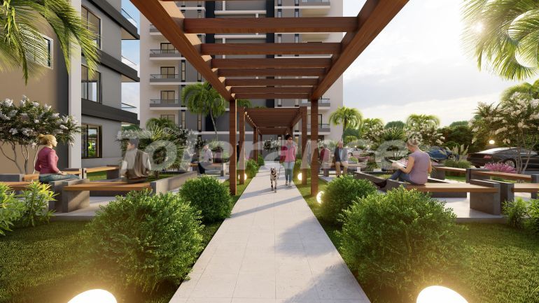 شقق من المتعهد في:في إيرديملي, مرسين اطلالة على البحر مسبح تقسيط - شراء عقار في تركيا - 98882