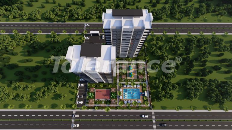 شقق من المتعهد في:في إيرديملي, مرسين اطلالة على البحر مسبح تقسيط - شراء عقار في تركيا - 98886