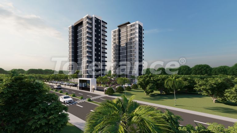 شقق من المتعهد في:في إيرديملي, مرسين اطلالة على البحر مسبح تقسيط - شراء عقار في تركيا - 98887