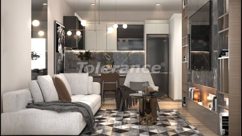 Appartement van de ontwikkelaar in Erdemli, Mersin zwembad afbetaling - onroerend goed kopen in Turkije - 110013