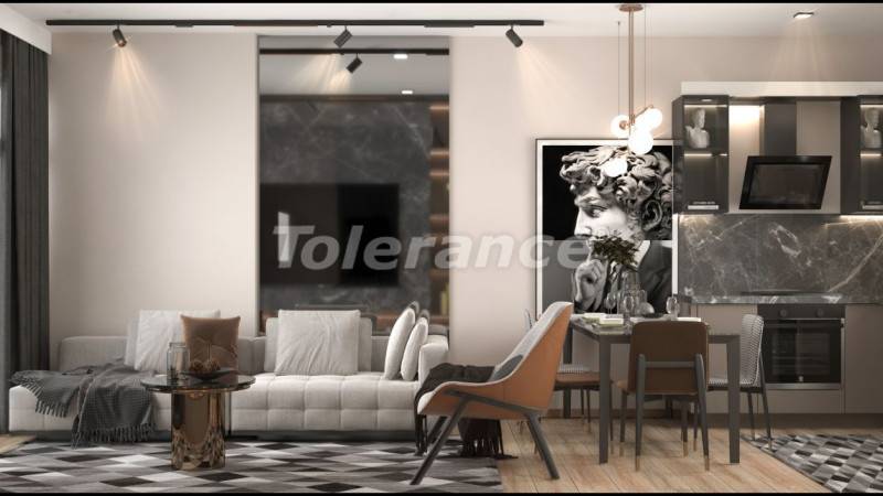 Appartement van de ontwikkelaar in Erdemli, Mersin zwembad afbetaling - onroerend goed kopen in Turkije - 110016