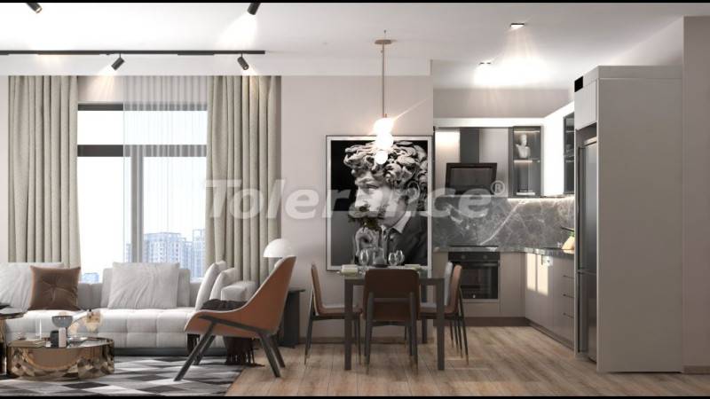 Appartement van de ontwikkelaar in Erdemli, Mersin zwembad afbetaling - onroerend goed kopen in Turkije - 110021