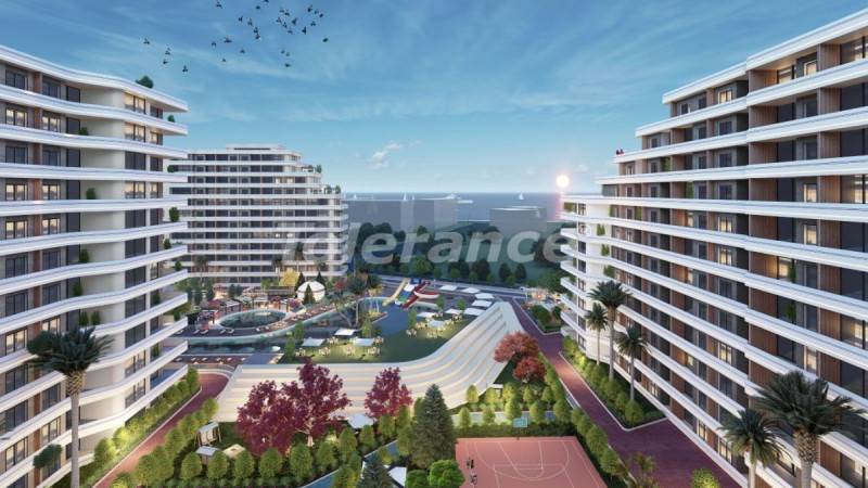 Appartement in Erdemli, Mersin zwembad - onroerend goed kopen in Turkije - 110112