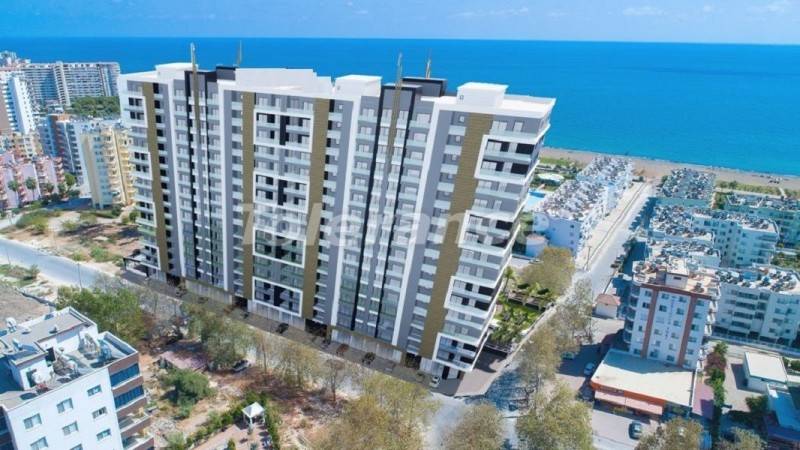Appartement in Erdemli, Mersin zeezicht zwembad - onroerend goed kopen in Turkije - 45248