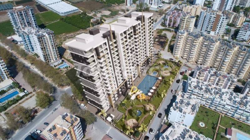 Appartement in Erdemli, Mersin zeezicht zwembad - onroerend goed kopen in Turkije - 45255