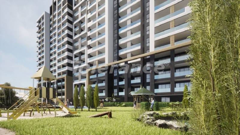 Appartement in Erdemli, Mersin zeezicht zwembad - onroerend goed kopen in Turkije - 45264