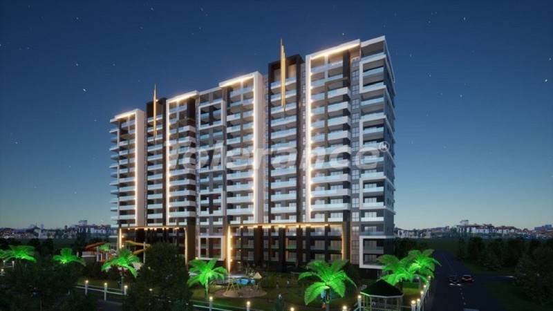 Appartement in Erdemli, Mersin zeezicht zwembad - onroerend goed kopen in Turkije - 45280