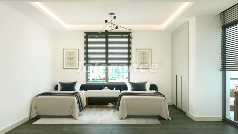 Appartement in Erdemli, Mersin zeezicht zwembad - onroerend goed kopen in Turkije - 49604