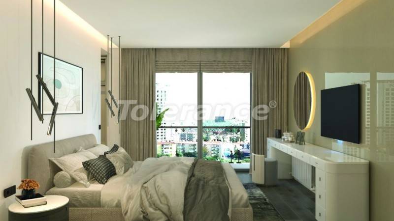 Appartement in Erdemli, Mersin zeezicht zwembad - onroerend goed kopen in Turkije - 49614