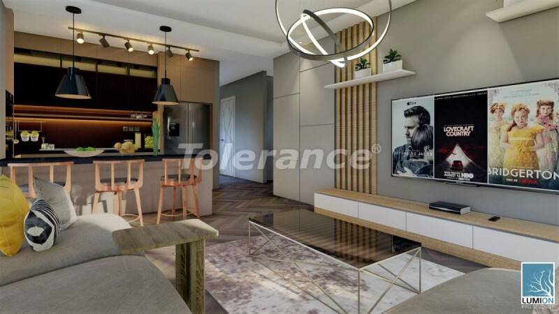 Appartement van de ontwikkelaar in Erdemli, Mersin zeezicht zwembad afbetaling - onroerend goed kopen in Turkije - 59949