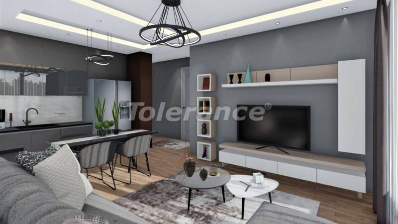 Appartement van de ontwikkelaar in Erdemli, Mersin zeezicht zwembad afbetaling - onroerend goed kopen in Turkije - 59952