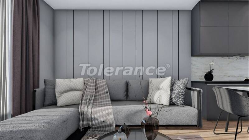 Appartement van de ontwikkelaar in Erdemli, Mersin zeezicht zwembad afbetaling - onroerend goed kopen in Turkije - 59954