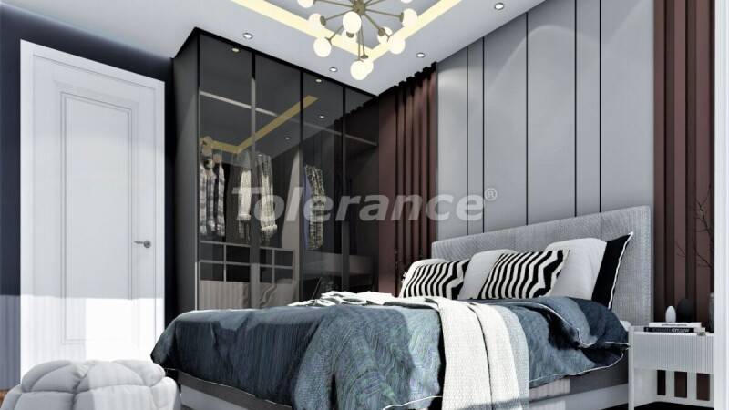 Appartement van de ontwikkelaar in Erdemli, Mersin zeezicht zwembad afbetaling - onroerend goed kopen in Turkije - 59955