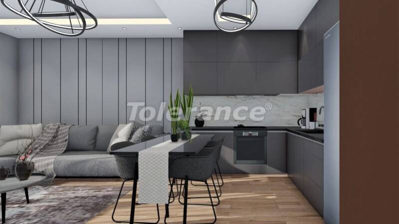 Appartement van de ontwikkelaar in Erdemli, Mersin zeezicht zwembad afbetaling - onroerend goed kopen in Turkije - 59957