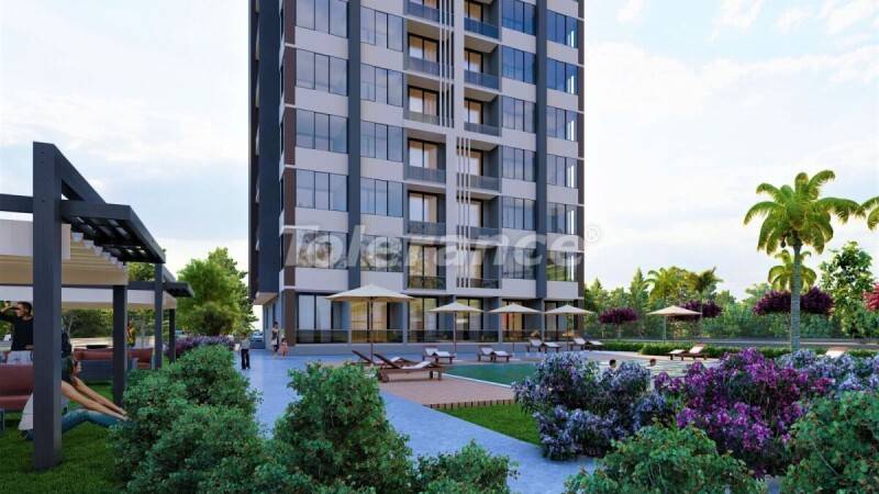 Appartement van de ontwikkelaar in Erdemli, Mersin zeezicht zwembad afbetaling - onroerend goed kopen in Turkije - 59963