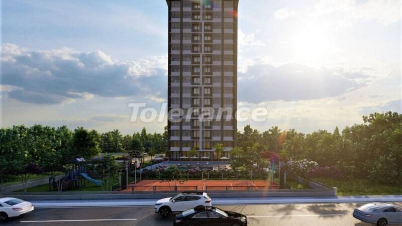 Appartement van de ontwikkelaar in Erdemli, Mersin zeezicht zwembad afbetaling - onroerend goed kopen in Turkije - 59967