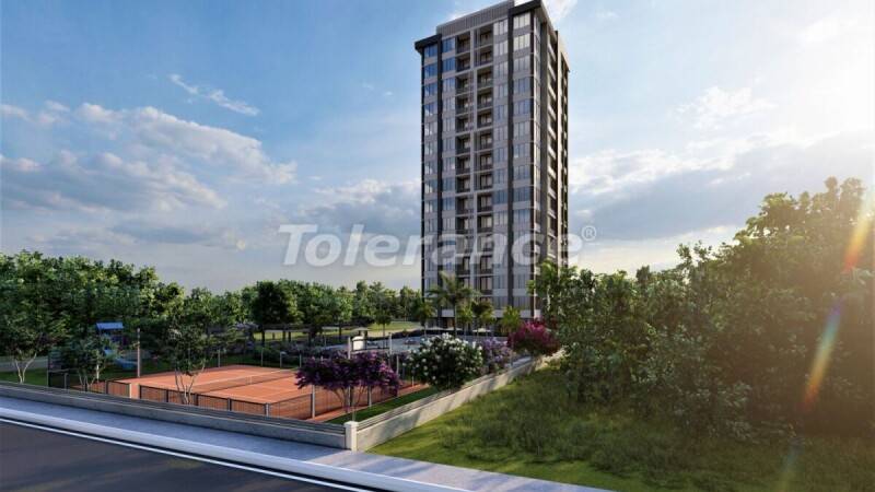 Appartement van de ontwikkelaar in Erdemli, Mersin zeezicht zwembad afbetaling - onroerend goed kopen in Turkije - 59969