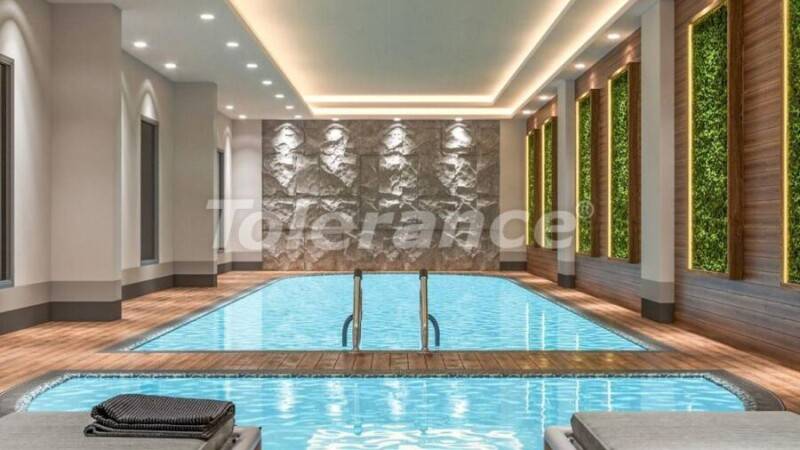 شقق من المتعهد في:في إيرديملي, مرسين اطلالة على البحر مسبح - شراء عقار في تركيا - 61274