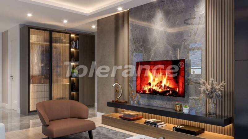 شقق من المتعهد في:في إيرديملي, مرسين اطلالة على البحر مسبح - شراء عقار في تركيا - 61293