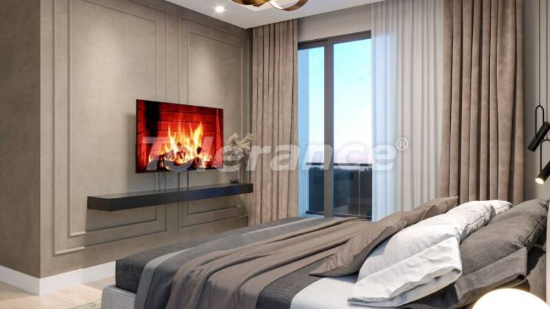 شقق من المتعهد في:في إيرديملي, مرسين اطلالة على البحر مسبح - شراء عقار في تركيا - 61295