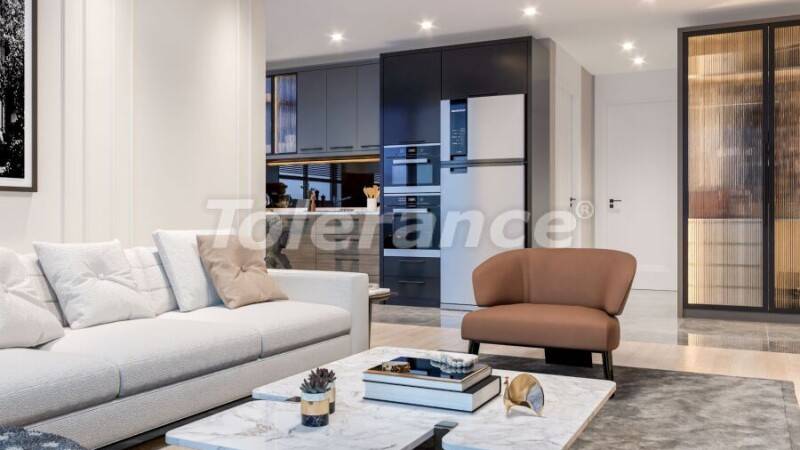 شقق من المتعهد في:في إيرديملي, مرسين اطلالة على البحر مسبح - شراء عقار في تركيا - 61301