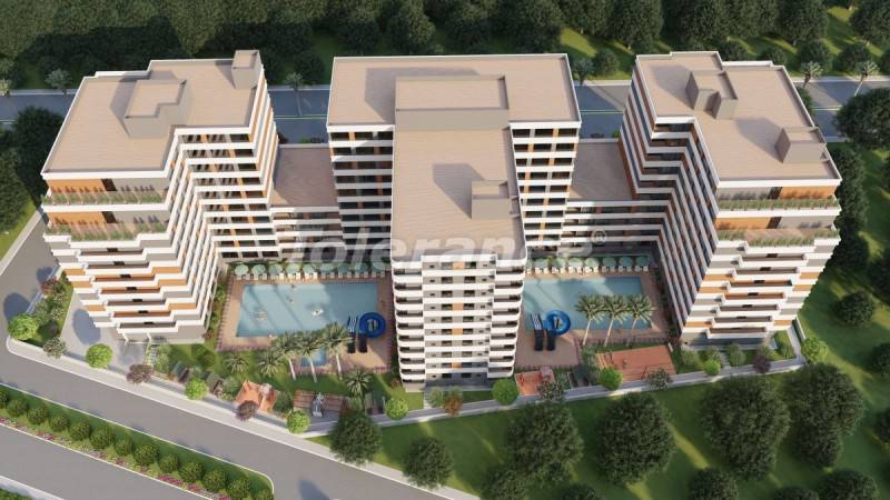 شقق من المتعهد في:في إيرديملي, مرسين مسبح تقسيط - شراء عقار في تركيا - 85643