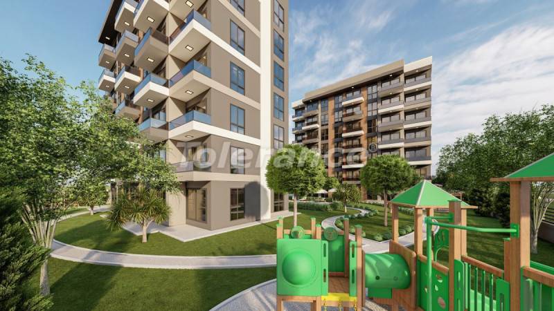 Appartement van de ontwikkelaar in Erdemli, Mersin zwembad - onroerend goed kopen in Turkije - 95610